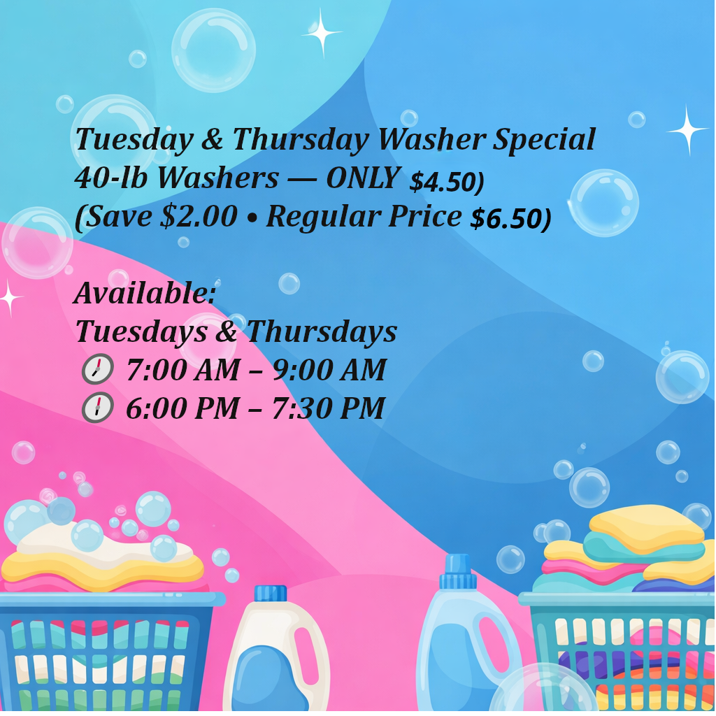 Washer Special Adjusted 2